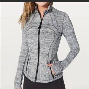 Lululemon Define Jacket Grey Herringbone